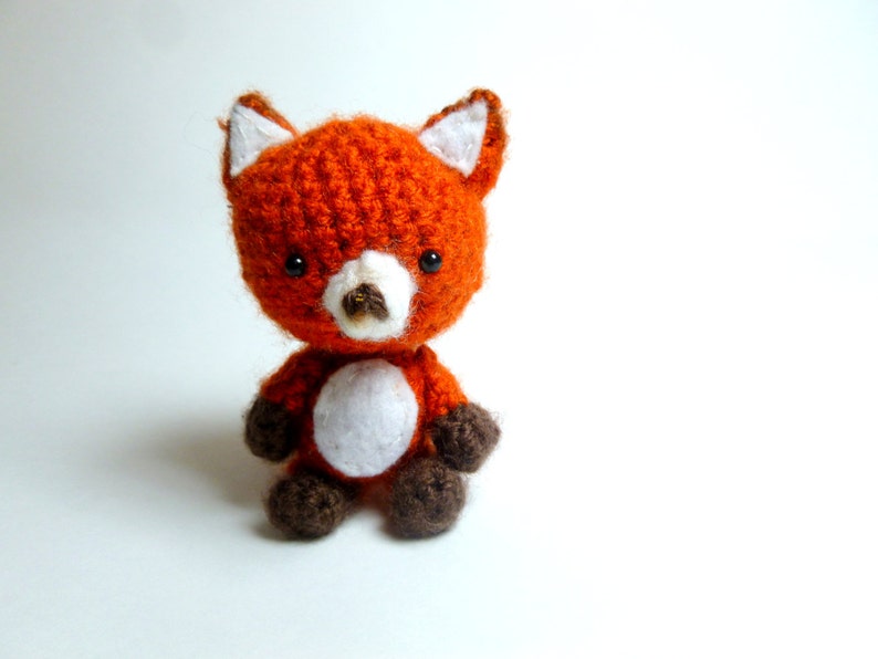 Crochet Fox Pattern Crochet Animal Crochet Fox Plush Fox Crochet Animal Amigurumi Fox Plush Fox Stuffed Animal Cute Crochet Pattern image 4