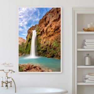 Havasu Falls/Arizona/Southwest Nature Landscape/Grand Canyon/Fine Art Photography/Sm - Extra Large Wall Decor/Metal, Canvas, Paper Prints