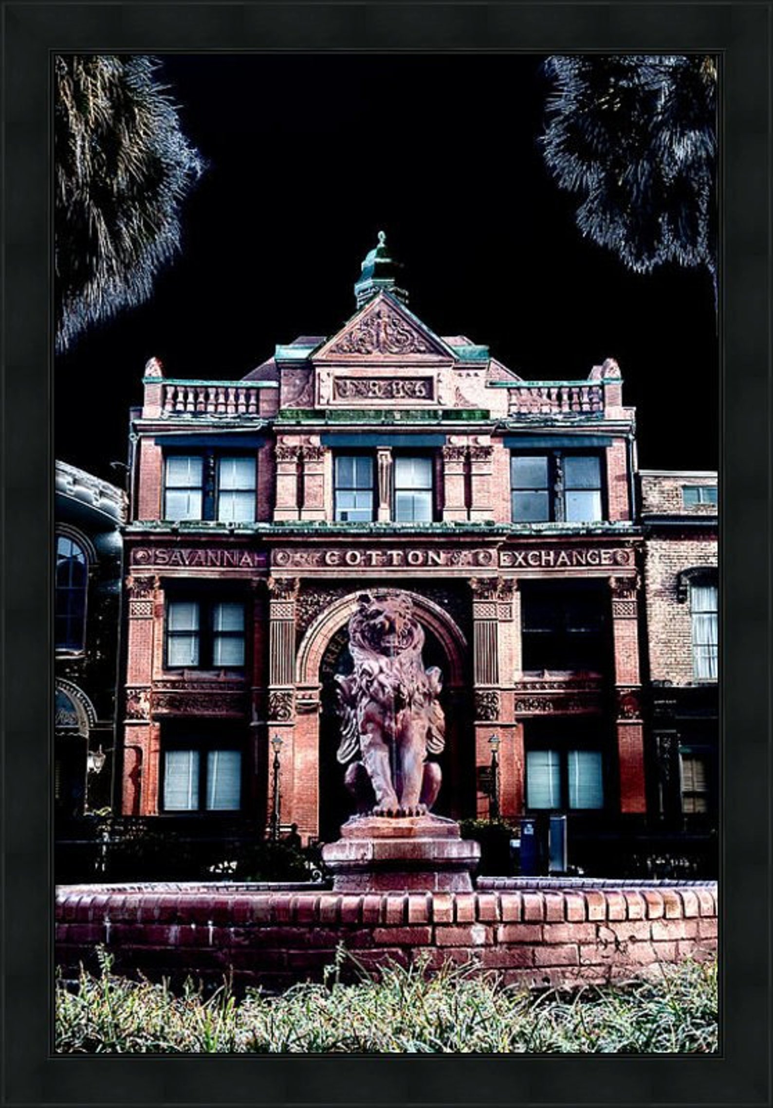 Savannah Cotton Exchange River Street Fountain Small to Etsy