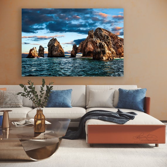 The Arch Cabo Fine Art Photography: El Arco Landmark - Baja Peninsula, Pacific Ocean, Gallery Quality Metal Print, Canvas, Paper
