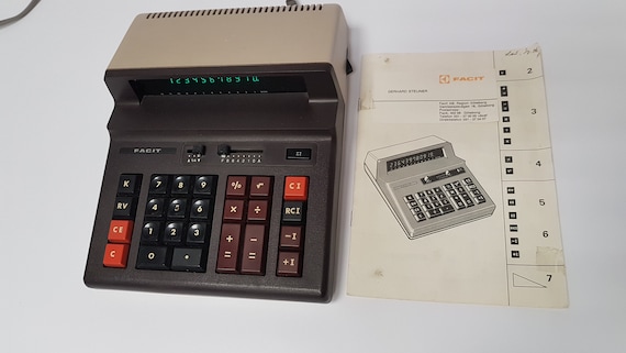 electronic calculator