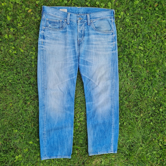 Pepe Jeans, Vintage Pepe Jeans Denim Pants, Blue Cotton Streetwear (36x32)