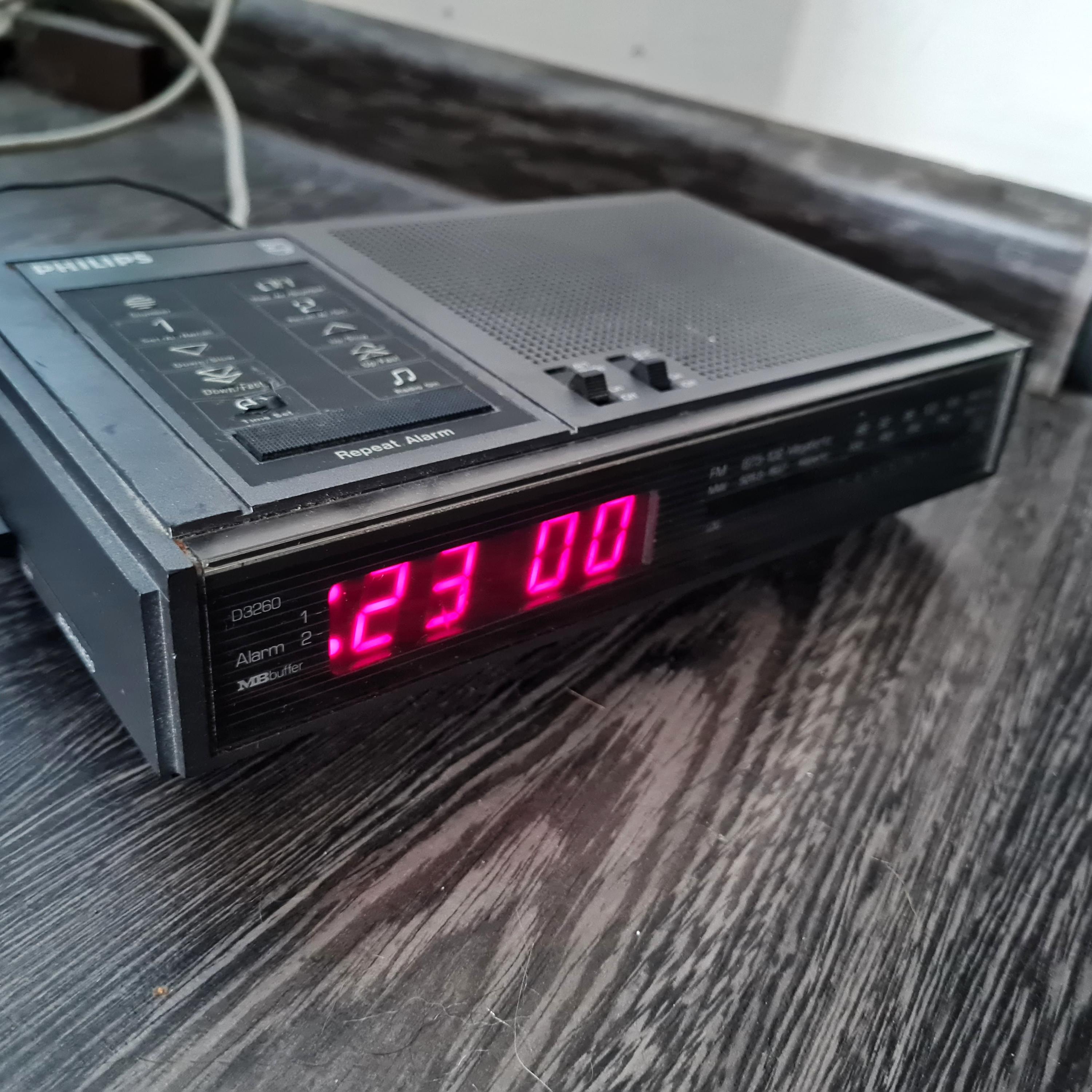インテリア時計 PHILIPS HR5684 (Made in West-Germany) インテリア