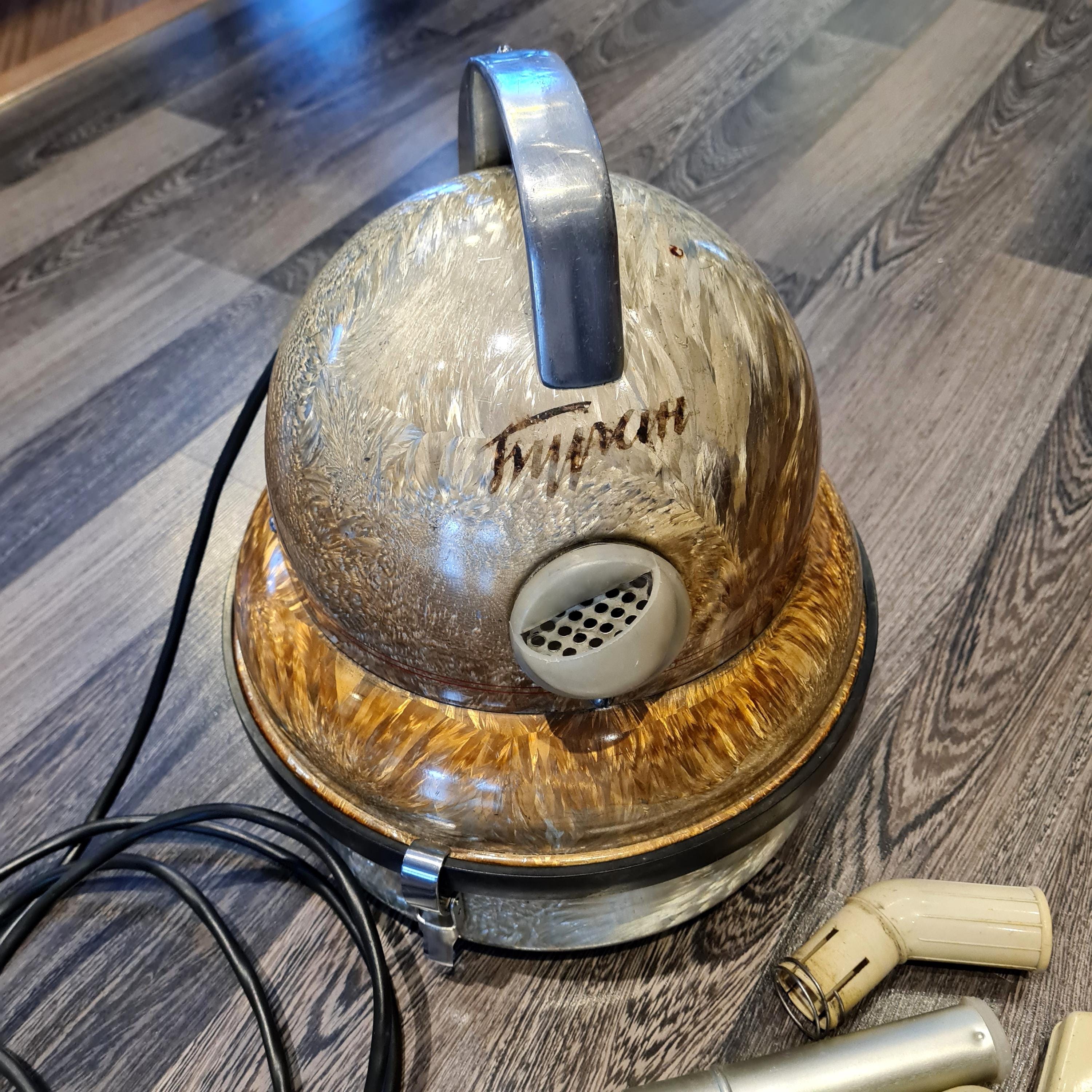 Ancien Jouet Enfant Aspirateur Berchet / Moulinex Vintage