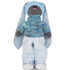 Peluche per bambini, regali unici per ragazzi, coniglietto di peluche di Pasqua, coniglio di peluche, regalo per compleanno, regalo pronto per la spedizione per Pasqua