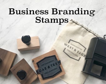 custom logo stamp etsy