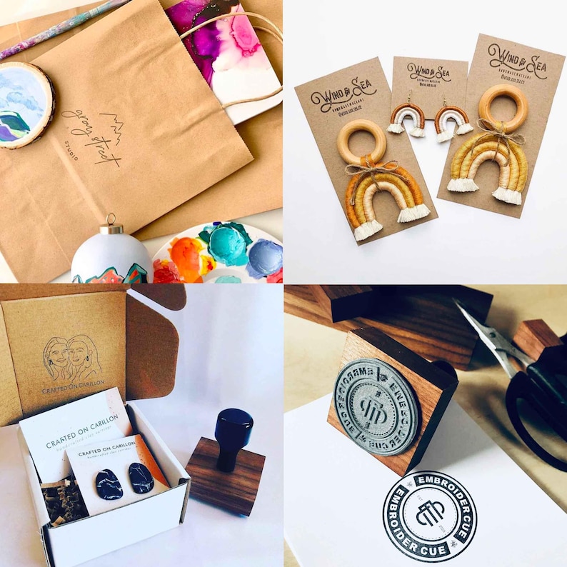 Custom Logo Stamp: For Eggs, Cartons, Farm Stands image 8
