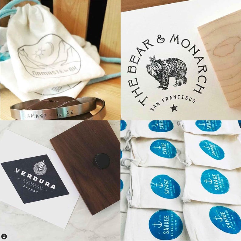 Custom Logo Stamp: For Eggs, Cartons, Farm Stands image 9