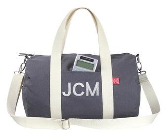 Personalized Duffle Bag, Monogrammed Duffle Bag, Canvas Duffel Bag, Weekender Bag, Weekend Travel Bag, Personalized Bridesmaid Bag, Baby Bag