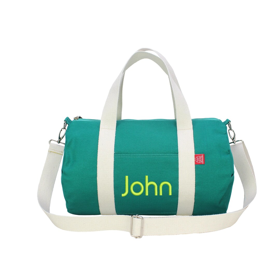 Personalized Duffle Gym Bag Custom Embroidered Duffel Sports Workout ...