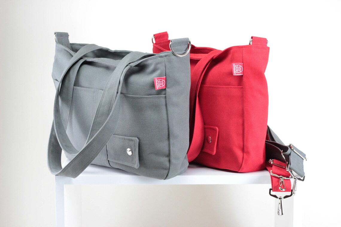 Black Bag Washable Durable Shoulder Bag Crossbody Bag Etsy