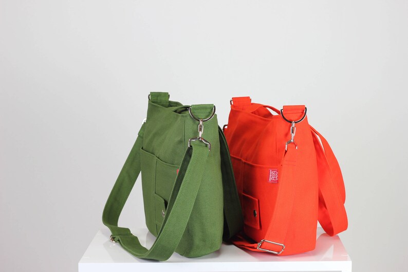 Light Gray Purse Double Strap Front Pocket Washable Daily Use Etsy