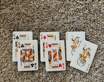 Vintage Chicago Bulls Playing Cards