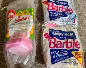 Vintage McDonald's Barbie Happy Meal Toys