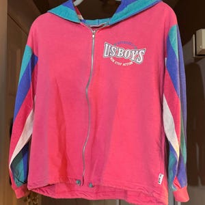 Vintage US Boys For Girls Zip Up Hoodie