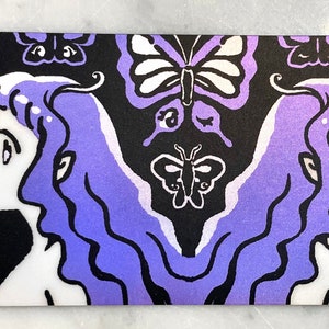 Sticker scintillant entomologique