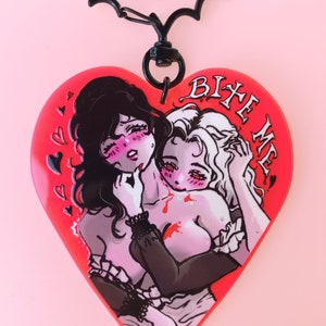 Bite Me Keychain * 2 Versions