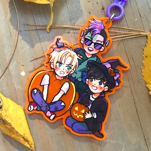 Boonana Fish Fluorescent Orange Charm