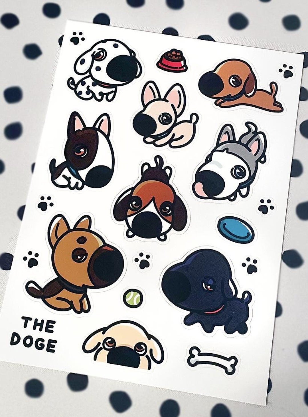 THE DOGE Sticker Sheet - Etsy