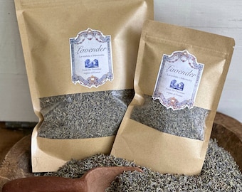 Organiczne pąki lawendy francuskiej: Lavandula x Intermedia, Provence