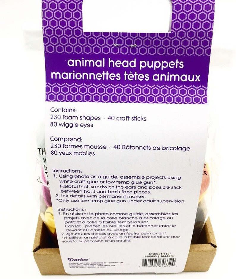 Foamies Puppet Pals Crafts for Kids Makes 40 Puppets