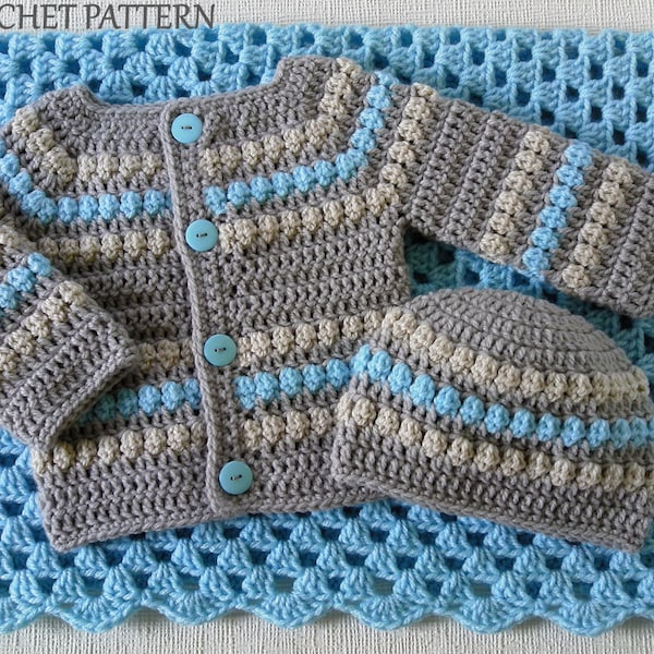 Crochet Baby Sweater - Etsy