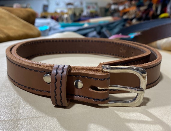 Genuine Leather Belt Australian Made 