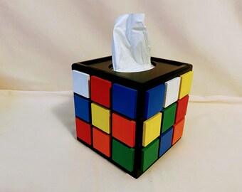 Rubiks Cube Kleenex Box - Etsy