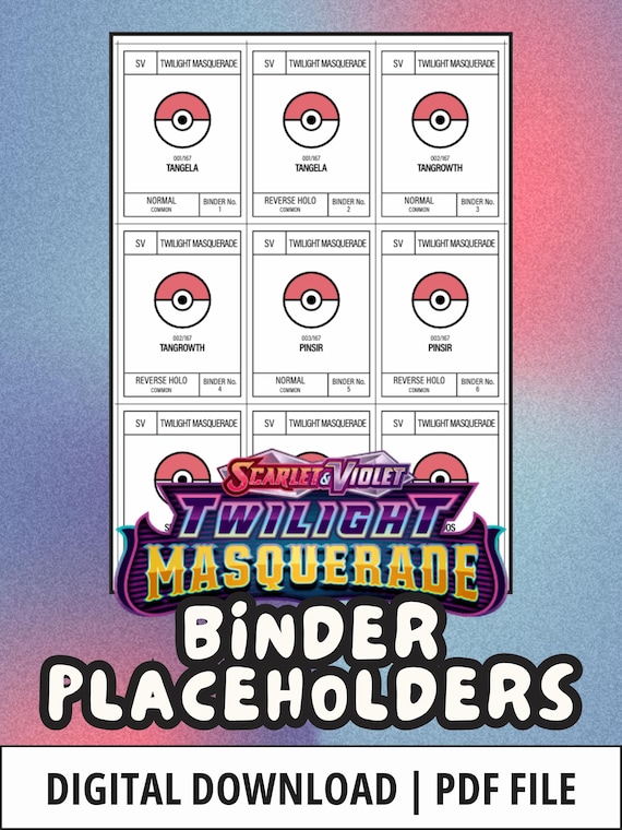 twilight trading card binder pokémon Twilight Masquerade Booster Box main image 1