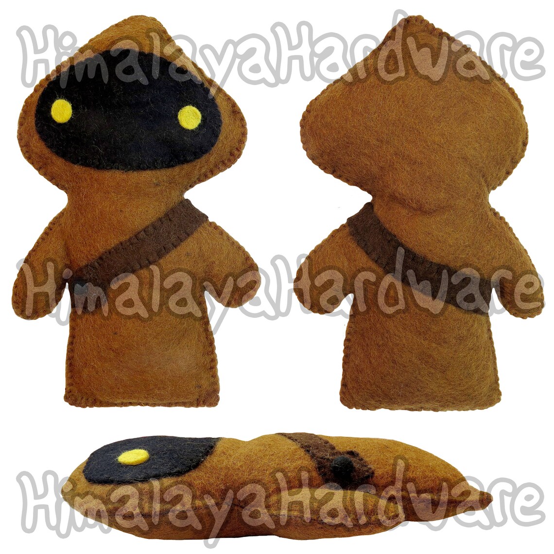 Stuffed Plush Jawa Figure Etsy