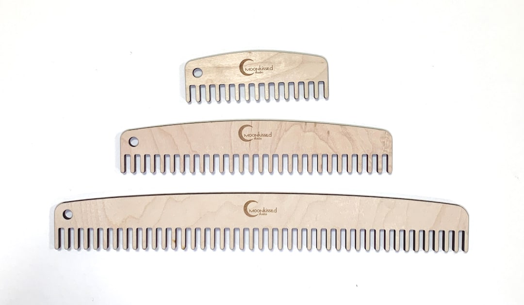 Weaving Combs Various Sizes, Small, Medium and Large, Weaving Tool