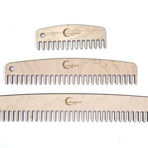 Weaving Combs various sizes, small, medium and large, Weaving tool, Tapestry Beater, weaving beater, Comb, Tapestry tool