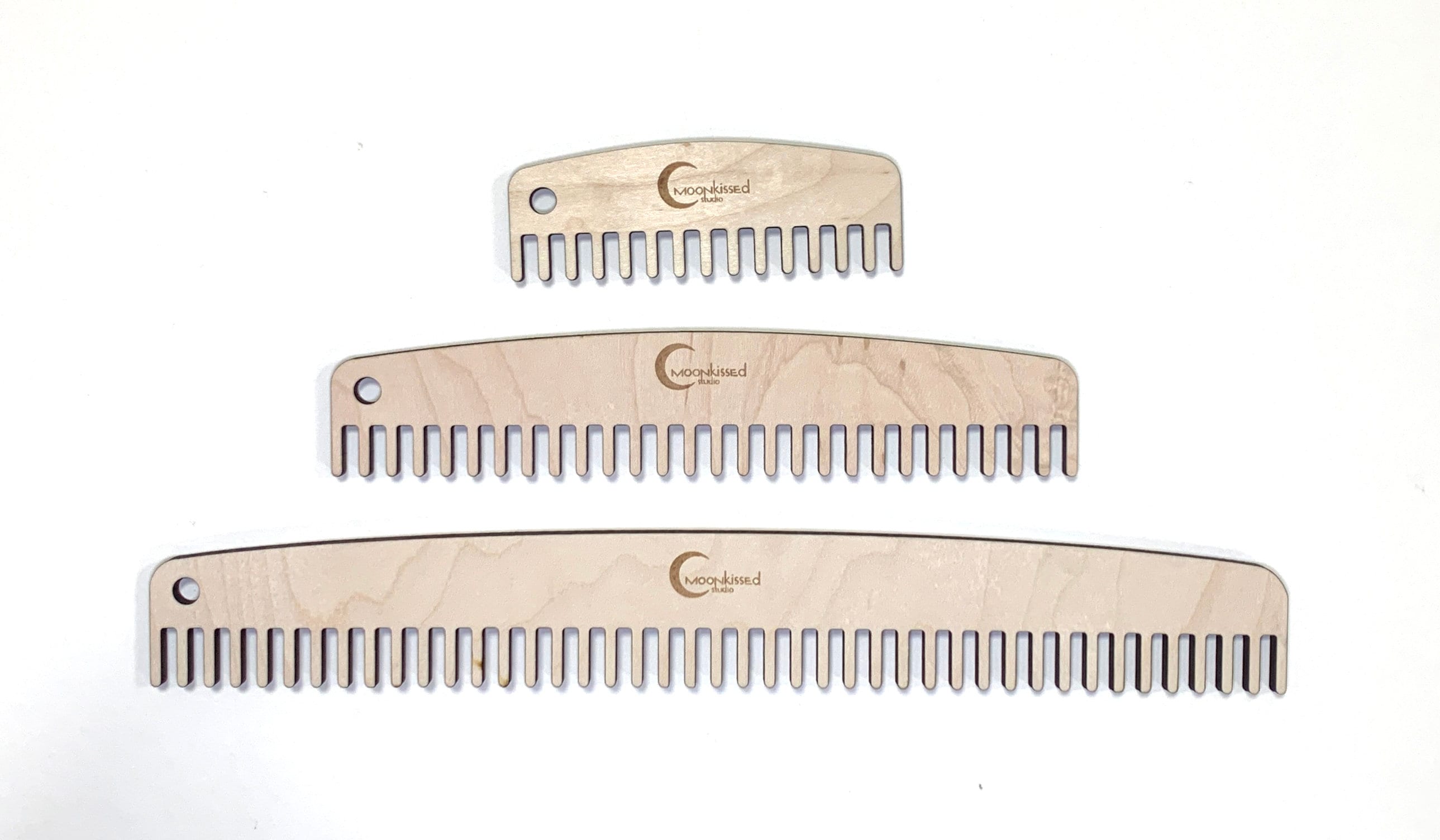 Wood Weaving Loom Comb DIY Braided Tools Crafts Weaving Tool Double-Ended