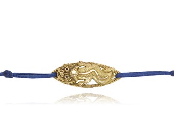 Bracelet Or Fairmined 18K, Bracelet cordon Dragon en Or Joka, Bijou pour femme éthique