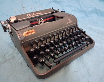 1967 Vintage Typewriter HERMES Baby orange with case - 57 - Etsy 日本