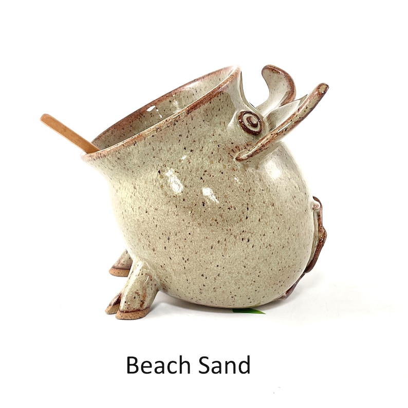 A Beach Sand Salt Pig