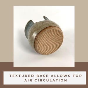 An image of the base of a Cup Dispenser, showing the texture and how it allows for air circulation.