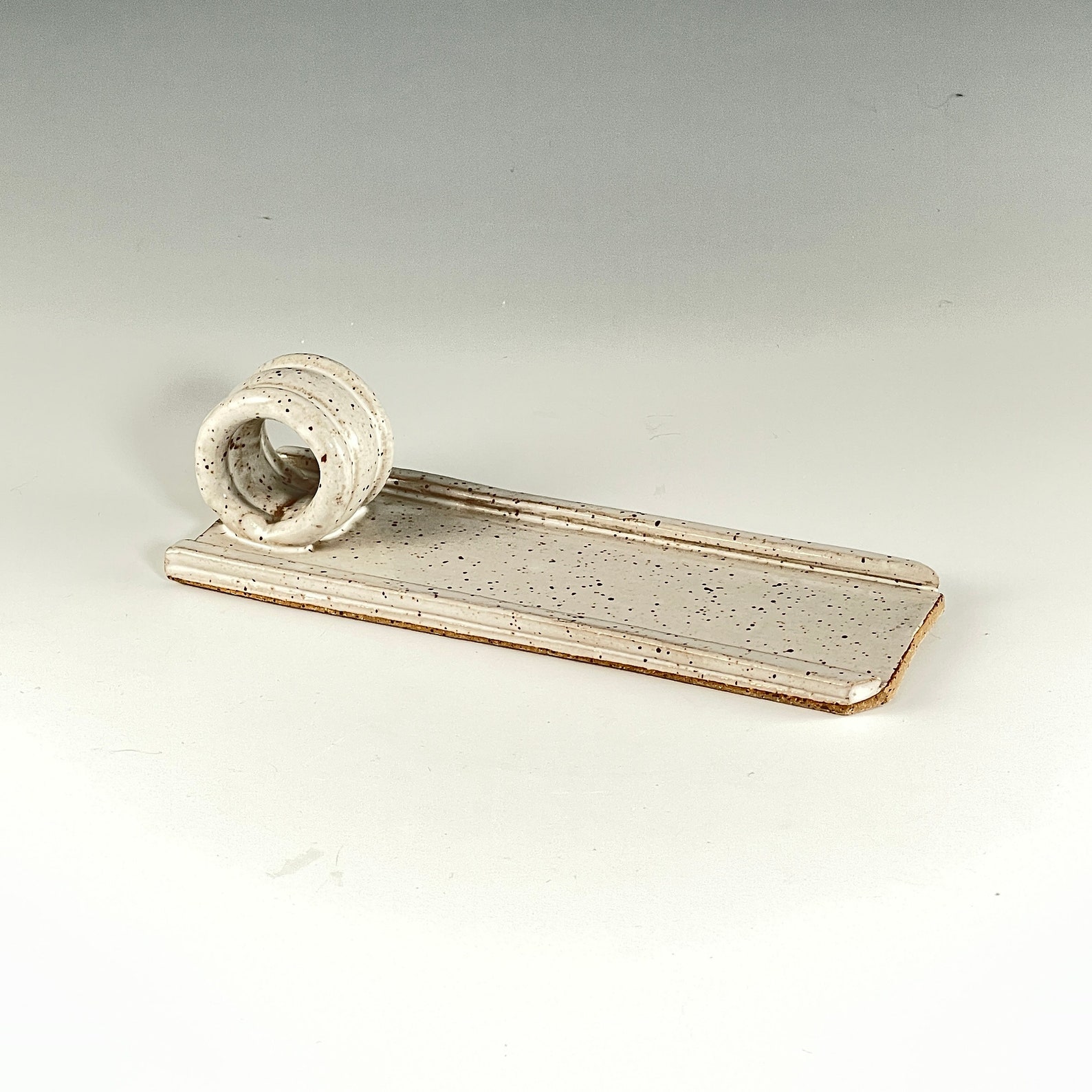 Pottery Butter Dish Ceramic Butter Sled Open Butter Dish Etsy