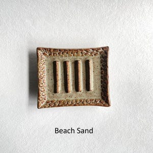 A Beach Sand Soap Dish.
