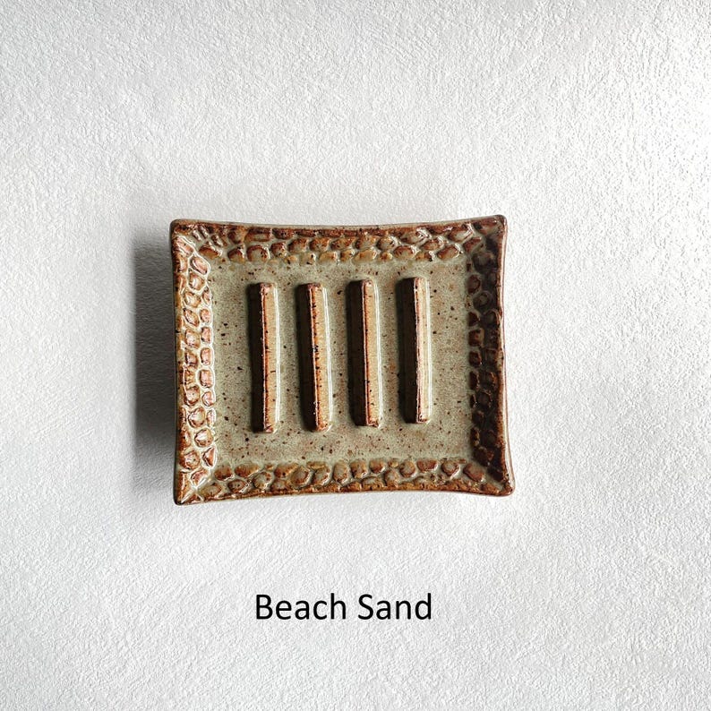 A Beach Sand Soap Dish.