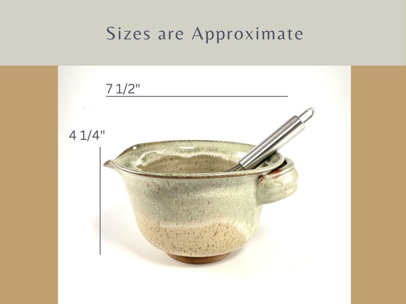 Tigela de cerâmica artesanal para massa com batedor, tigela para misturar na cozinha imagem 3