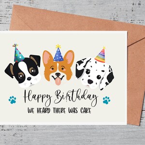 Cartão de aniversário de cachorro, cartão de aniversário de animal de estimação, cartão para mãe de cachorro, aniversário de cachorro