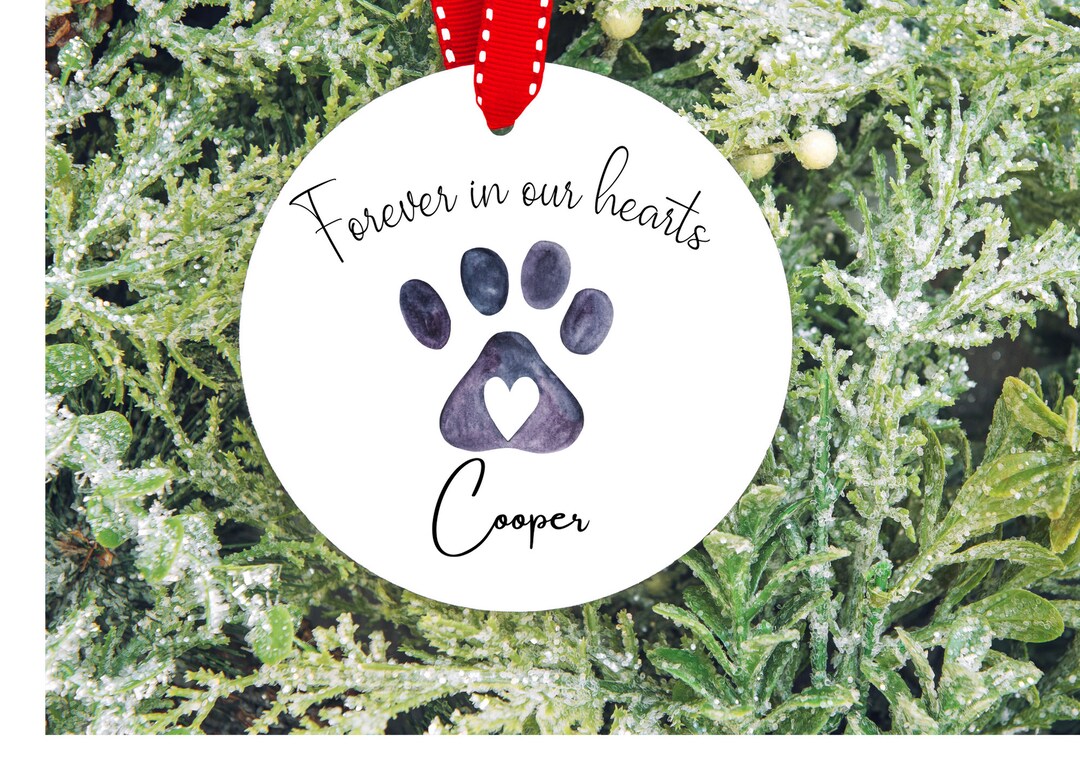 Pet Memorial Ornament, Cat Memorial, Dog Memorial, Gift for Loss of Dog ...