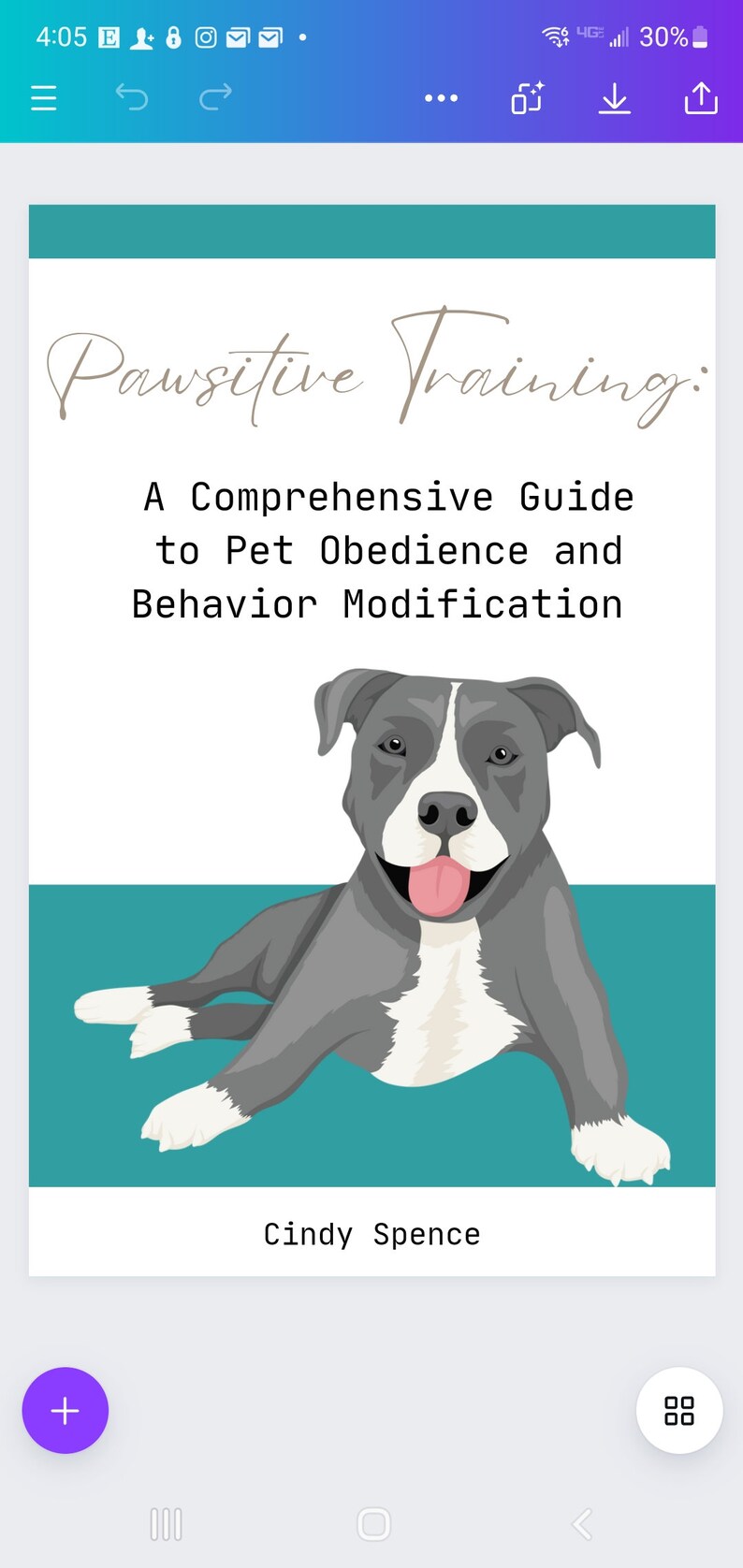 Pawsitive Behavior Dog Training Guide, How to Dog Training Book - Etsy