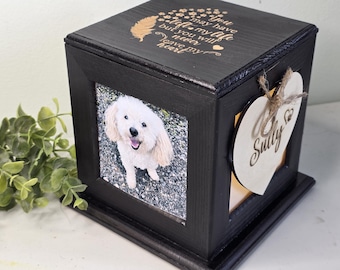 Custom Dog for ashes, personalized cat urn, Pet urn for dogs, pet urn for cats, cat urn, Dog memorial for ashes, cat memorial, pet cremation