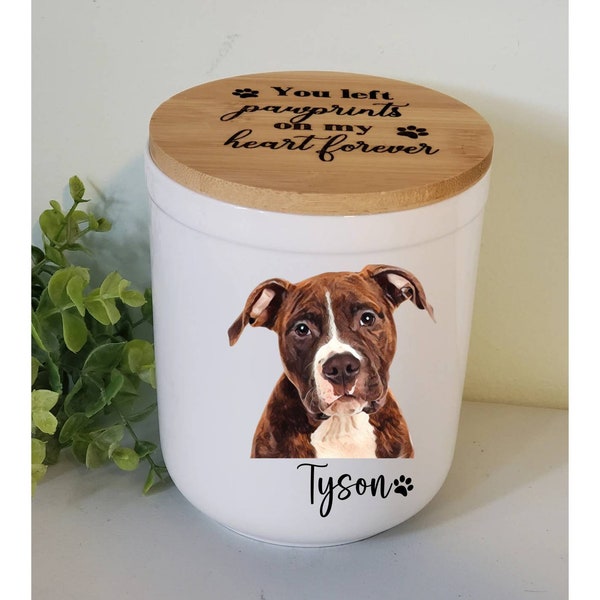 Pottery Pet Urn Etsy