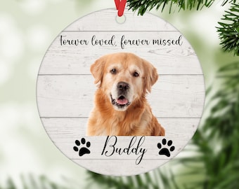 Pet Memorial Ornament, cat memorial ornament, dog memorial ornament, Gift for loss of dog, gift for loss of cat, dog ornament, cat ornament