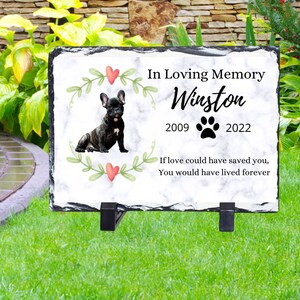 Pet Memorial Stone, pet memorial grave marker, Dog Memorial , Cat Memorial, Loss of Pet Gift, Pet Memorial grave stone, pet memorial gift