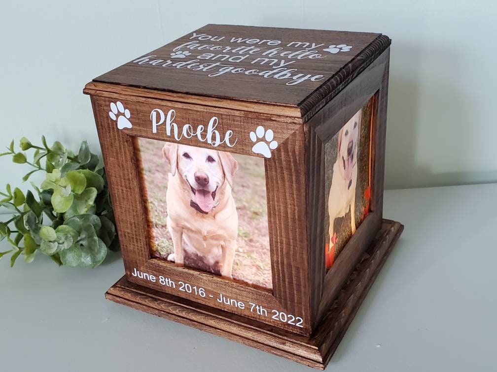 Boxer Mama, Urn For Dog Ashes Memorial With Statue, Pet's Name And Quote  ArtDog Personalized 車用工具、修理、ガレージ用品