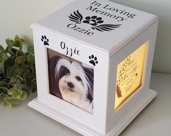 Personalized Pet Urn, Pet urn for dogs, pet urn for cats, pet urn for ashes, cat urn, Photo Dog urn, pet cremation urn, Custom Pet Urn